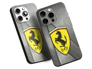 Ferrari Premium Smartphone Hülle Luxus Feeling